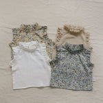 Girls' Summer Baby Floral Vest T-shirt - Cindi Book