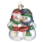 Old World Christmas Best Friends Ornament - hand-blown glass Christmas tree ornament (view 3)
