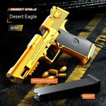 Radish Gun Toy Children's Desert Pistol Model Continuous Hair Throwing Shell Boy Toy - Cindi Book