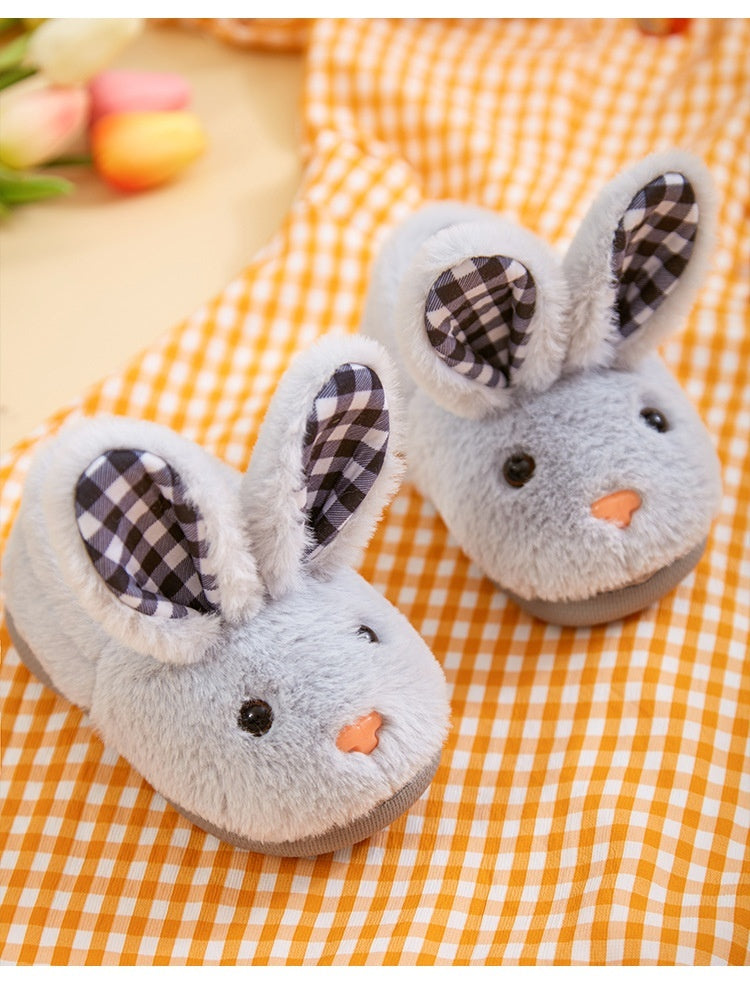 Winter Girls Boys Keep Warm Home Indoor Fluffy Cotton Shoes - Cindi Book