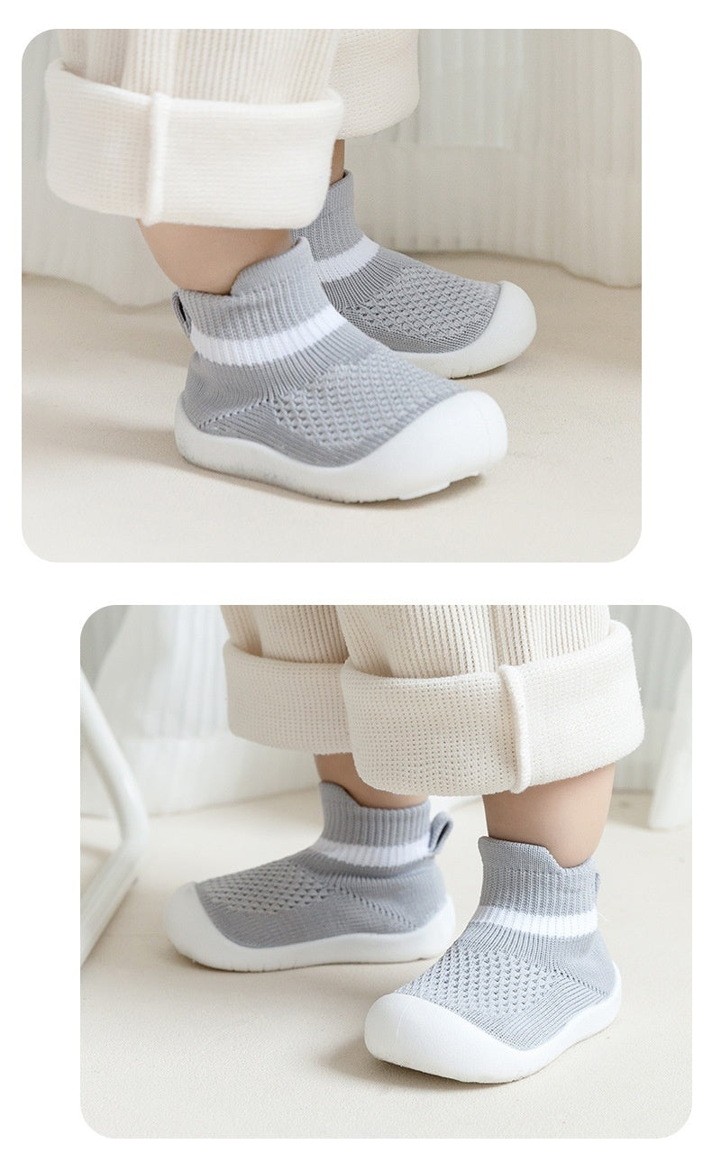 Soft Bottom Non-slip Can't Kick Off Baby Shoes - Cindi Book