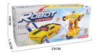Car Deformation Robot Toy Light Music Automatic Deformation - Cindi Book