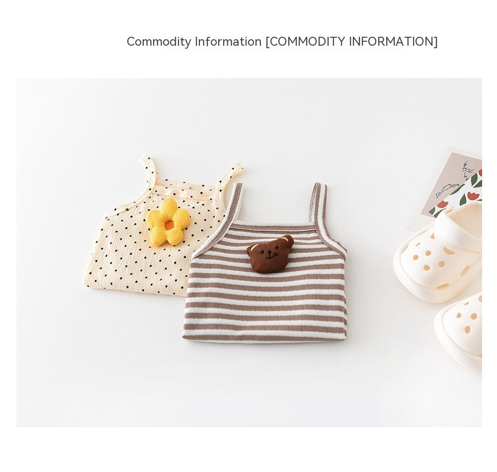 Infant Summer Sleeveless Jumpsuit - Cindi Book