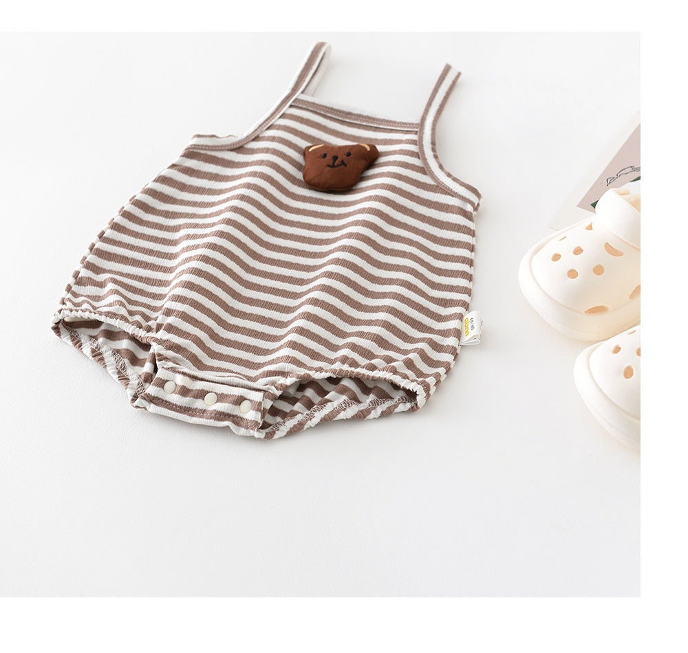 Infant Summer Sleeveless Jumpsuit - Cindi Book