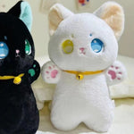 Cute Black And White Cat Doll Plush Toys - Cindi Book