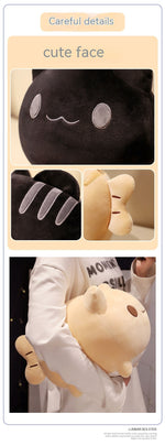 Cartoon Cute Fishtail Cat Plush Toy Accompany Doll Girl Bed Sofa Doll Birthday Gift - Cindi Book