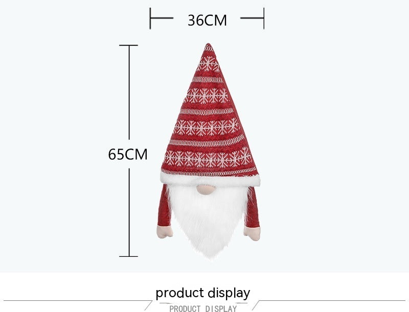 Christmas Tree Hat Forest Elderly Tree-top Star Home Decorations Arrangement Products - Cindi Book