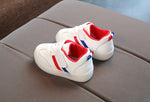 Kimmy White LED Sneakers Shoes - Cindi Book