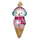 Old World Christmas 2026 Snowman Ornament - hand-blown glass Christmas tree ornament (view 2)