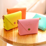 Cute Candy Color Key Case Macaron Coin Purse - Cindi Book