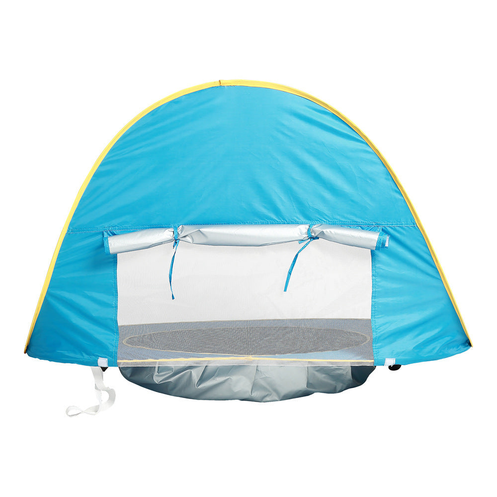 Baby Beach Tent Kids Outdoor Camping Easy Fold Up Waterproof  Up Sun Awning Tent UV-protecting - Cindi Book