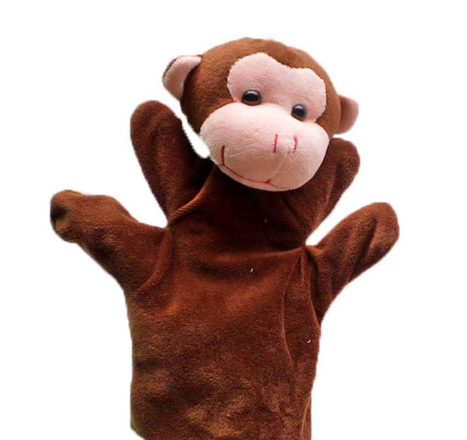 Hand puppet 28 plush toy big hand puppet preschool teaching aid - Cindi Book