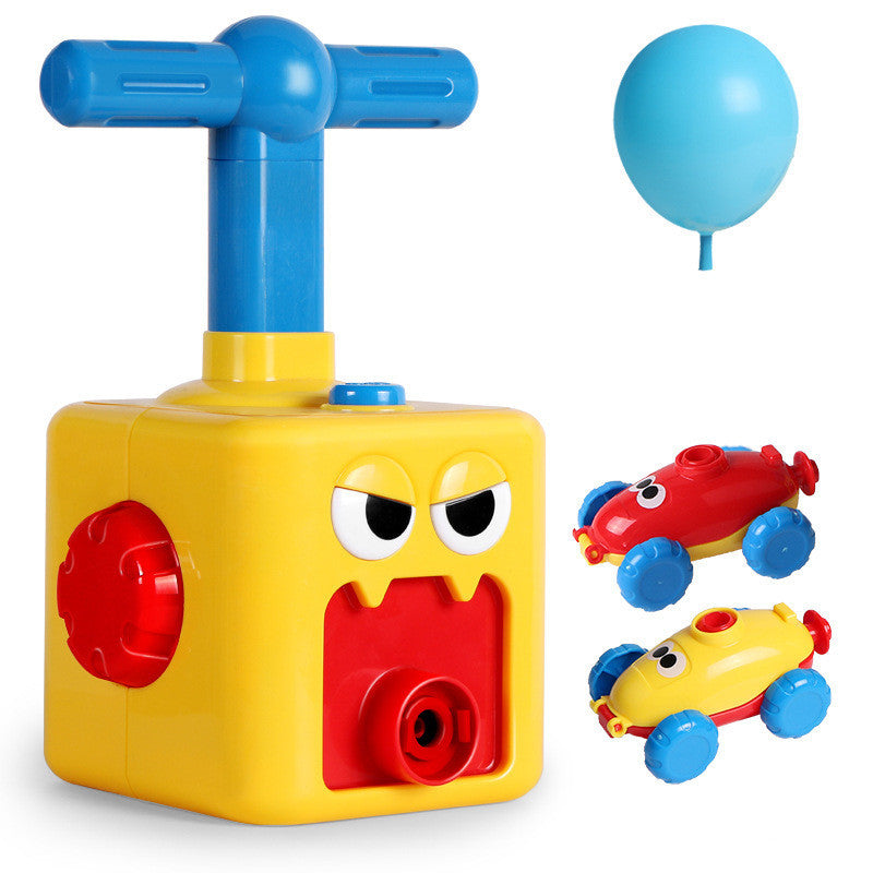 Power Balloon Launch Tower Toy Puzzle  Education Inertia Air Power Balloon Car Science Experimen Toy For Children Gift - Cindi Book