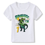 Children's T-shirt Numbers 1-9 Birthday T-shirt - Cindi Book