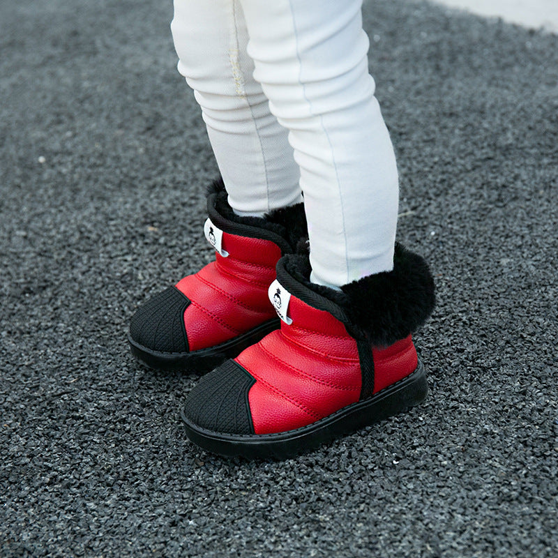 Baby high top cotton shoes - Cindi Book