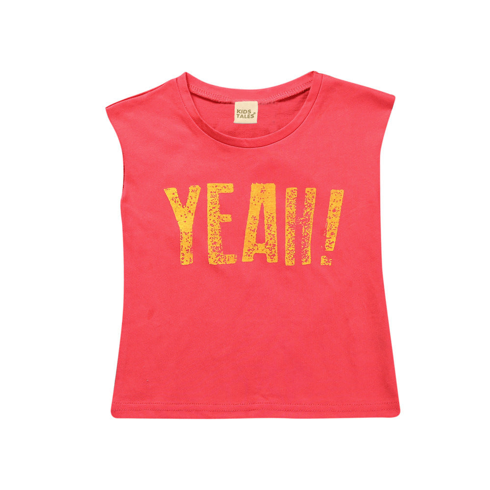 Children's sleeveless t-shirt - Cindi Book