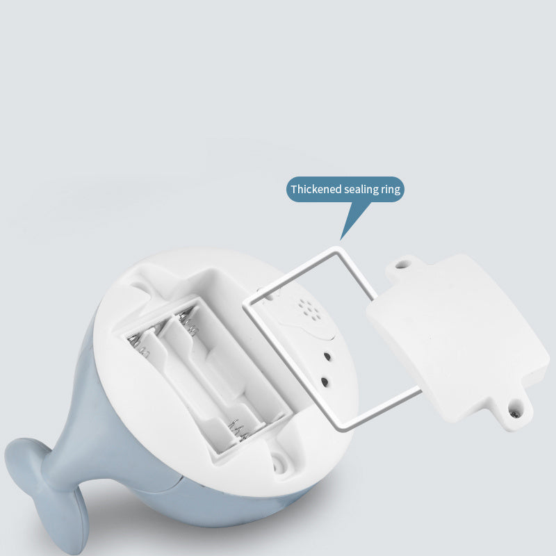 New Baby Bathroom Bath Electric Induction Whale Spray Small Toy - Cindi Book