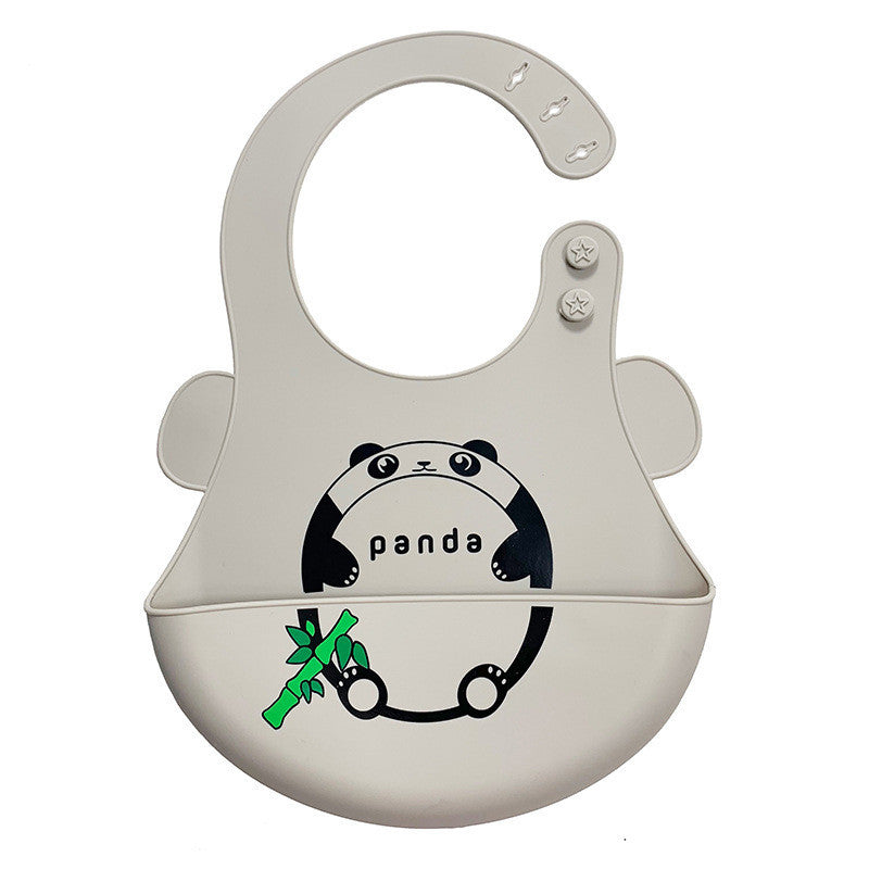 Baby Eating Silicone Bib Baby Stereo Waterproof - Cindi Book