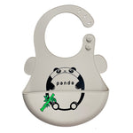 Baby Eating Silicone Bib Baby Stereo Waterproof - Cindi Book