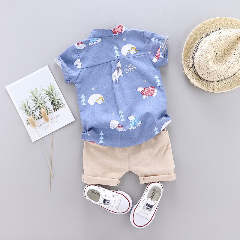 Summer New Children's Clothing Korean Boy Baby Infant Child - Cindi Book