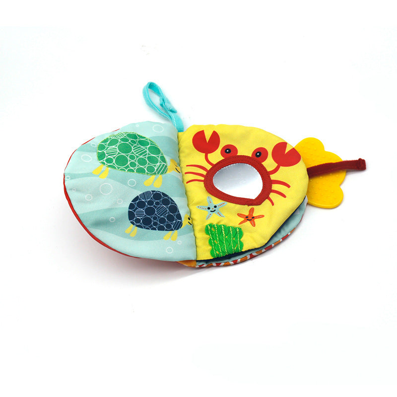 Puzzle baby cartoon little fish cloth book doll - Cindi Book