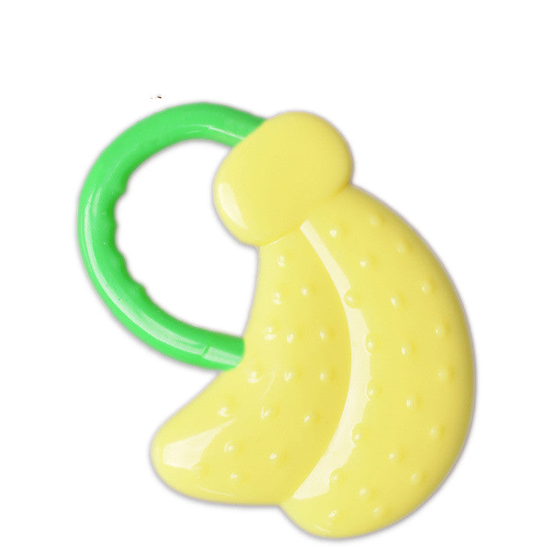 Toddlers Infants Baby Teething Toy Soft Silicone Fruit Teether Holder - Cindi Book