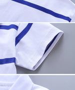 College Style Boys Polo Short Seeve T-shirt - Cindi Book
