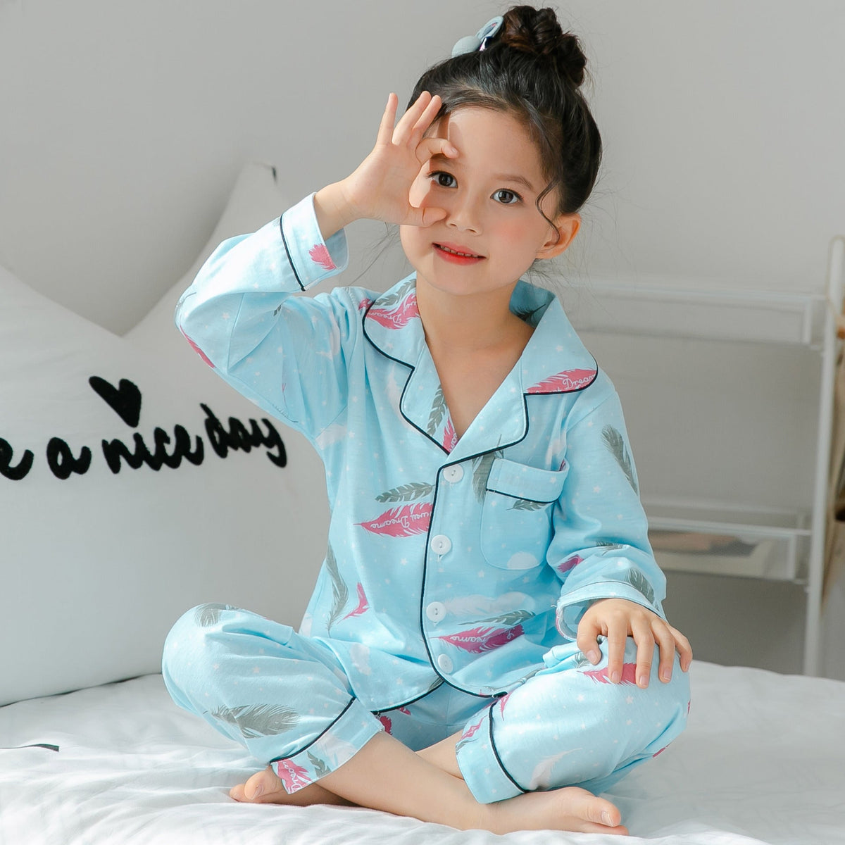 Cotton pajamas for children - Cindi Book