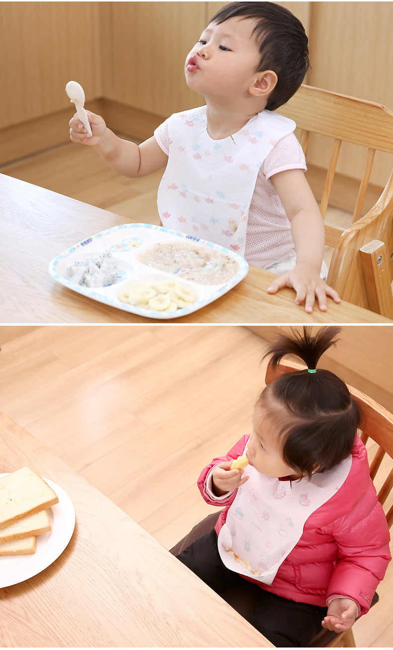 Summer baby eating bib baby - Cindi Book