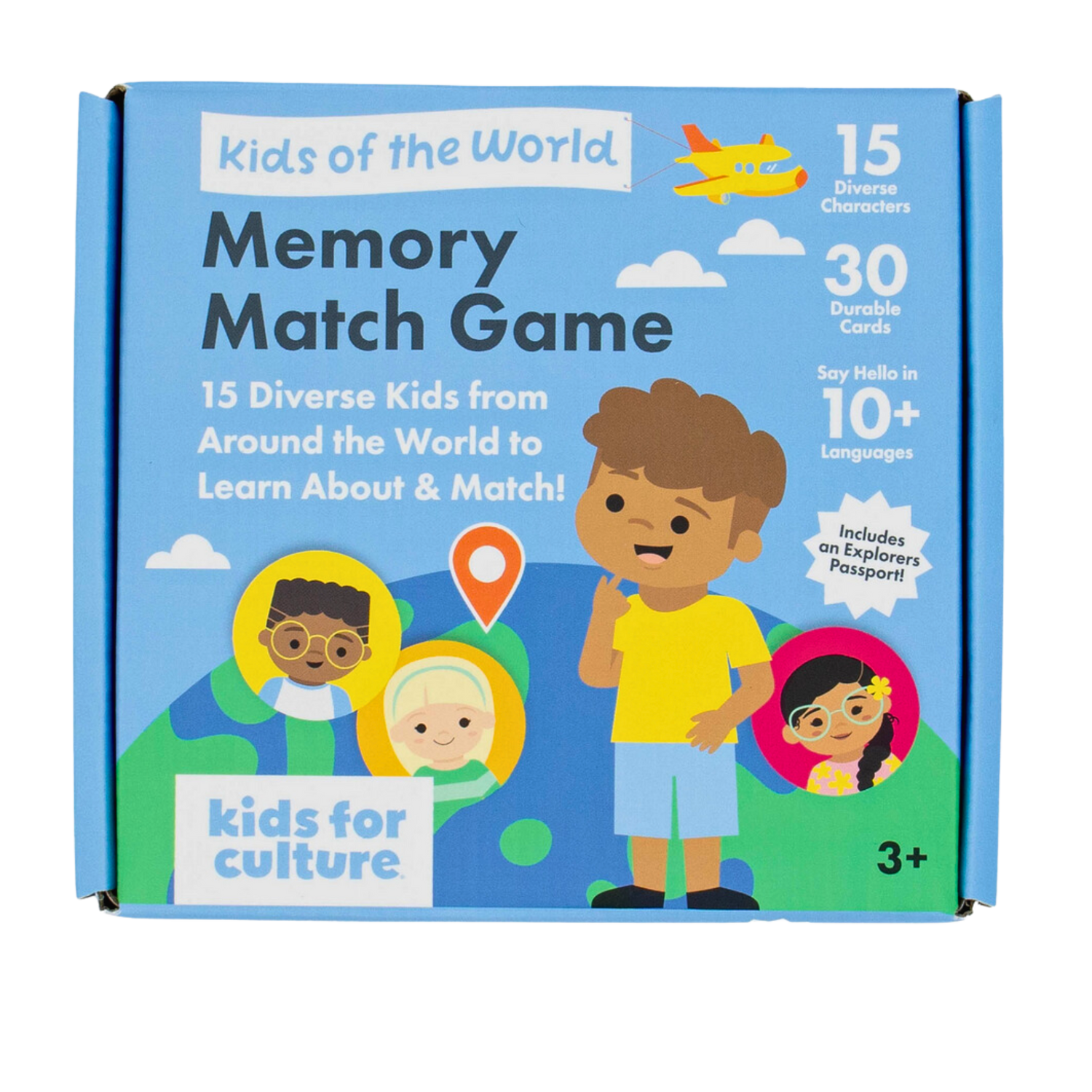 Kids of the World: Memory Match Game