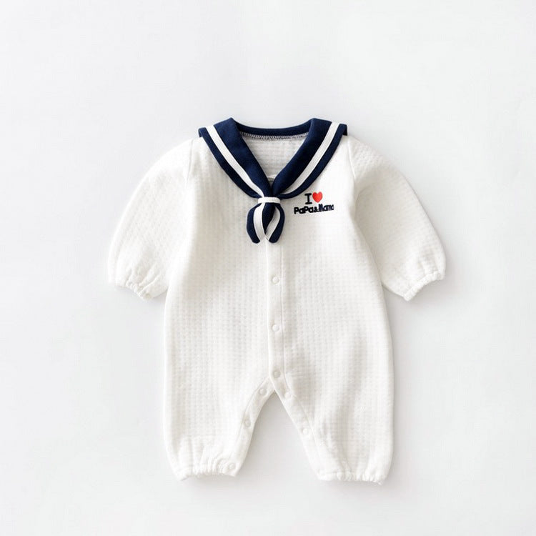 Navy Style Baby Clothes Newborn Clothes Baby Onesies - Cindi Book