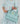 Aqua Glitter Girl's Crossbody Purse