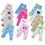Cartoon print children's leggings 5 pieces - Cindi Book