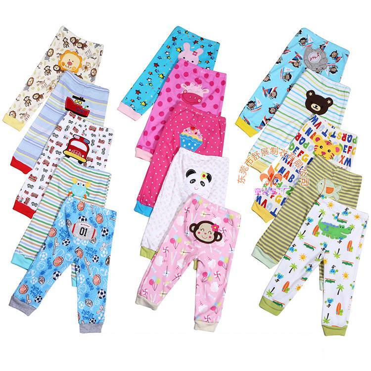 Cartoon print children's leggings 5 pieces - Cindi Book