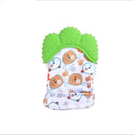 Baby teether baby anti-bite silicone molar gloves children's sound toys - Cindi Book