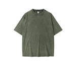 Washed Round Neck Short Sleeve Batik Children's T-shirt - Cindi Book