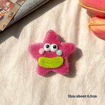 Girly Heart Plush Duckbill Clip - Cindi Book