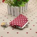 Linen dots zero purse cloth coin bag children wallet creative Taobao small gift wholesale - Cindi Book