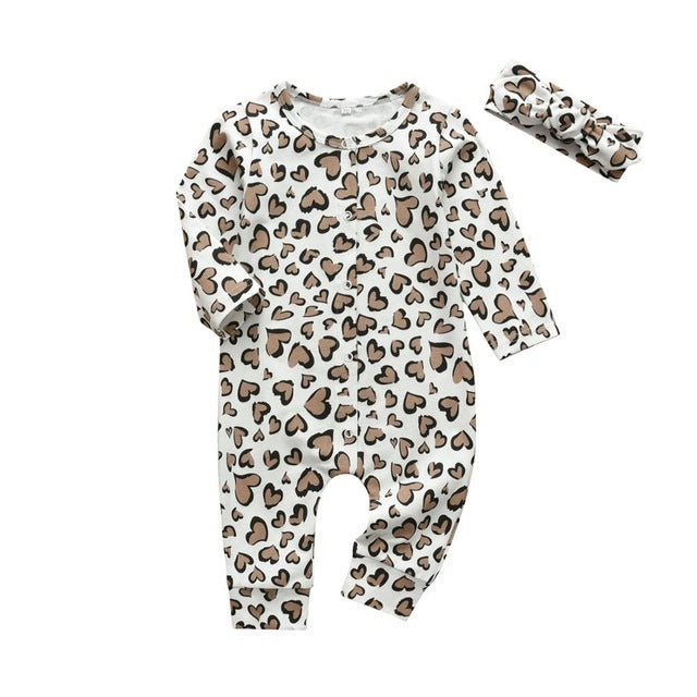 Baby print jumpsuit - Cindi Book