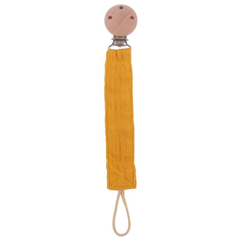 Products Beech Pacifier Clip To Soothe Baby Cotton And Hemp - Cindi Book