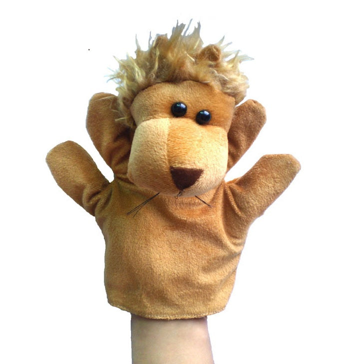 Hand puppet 28 plush toy big hand puppet preschool teaching aid - Cindi Book
