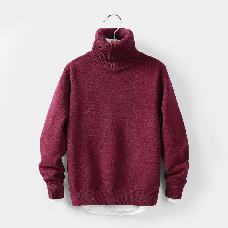Autumn and winter high collar children's knitwear - Cindi Book