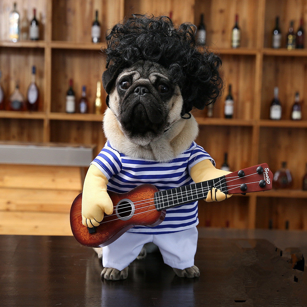 Pet dog guitarist dress - Cindi Book