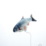 Electric Funny Cat Simulation Fish Beating Usb Jumping Cat Toy - Cindi Book