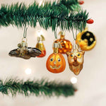 Old World Christmas Mini Halloween Assortment - hand-blown glass Christmas tree ornament
