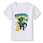Children's T-shirt Numbers 1-9 Birthday T-shirt - Cindi Book
