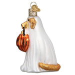 Old World Christmas Trick-or-treat Pooch Ornament - hand-blown glass Christmas tree ornament (view 5)