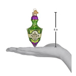 Old World Christmas Potion Bottle Ornament - hand-blown glass Christmas tree ornament (view 5)