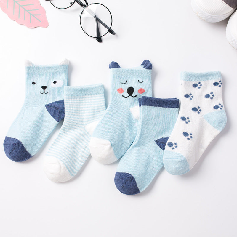 Cartoon baby socks baby stockings - Cindi Book