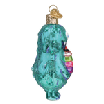 Old World Christmas Furry Sugarbeast Ornament - hand-blown glass Christmas tree ornament (view 4)